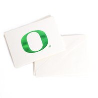 Classic Oregon O, Josten's, White, Greeting Card - Graduation, Grad, 10 Pack, 688630